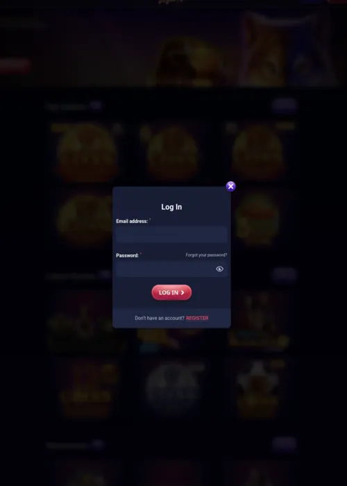 Accès espace membre protégé Win Vegas Plus